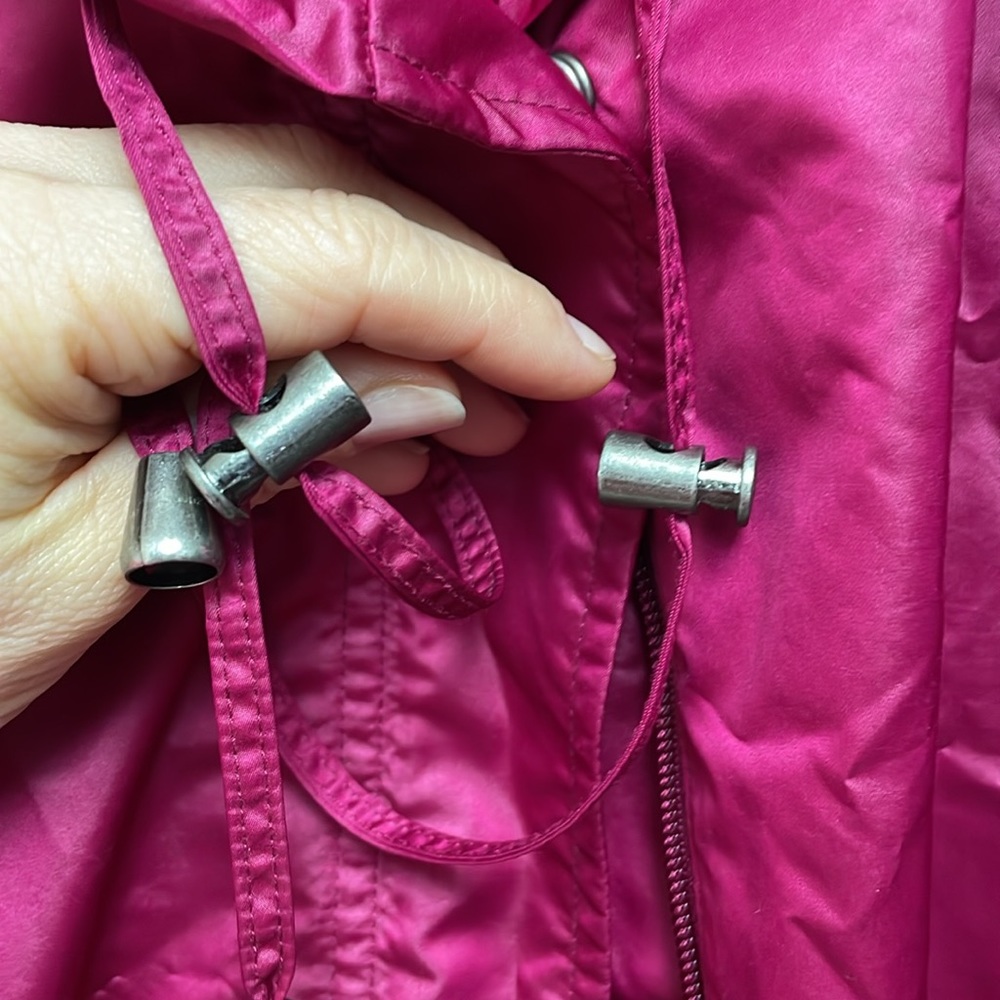 Chicos Magenta Spring Lined Jacket - image 4